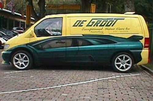Dodávka Lamborghini...