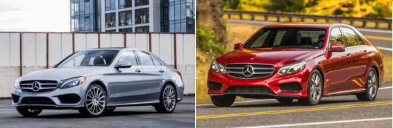 Mercedes-Benz C-Class vs. Mercedes-Benz E-Class