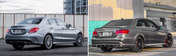 Mercedes-Benz C-Class vs. Mercedes-Benz E-Class