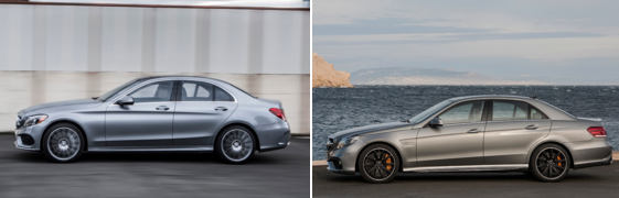 Mercedes-Benz C-Class vs. Mercedes-Benz E-Class