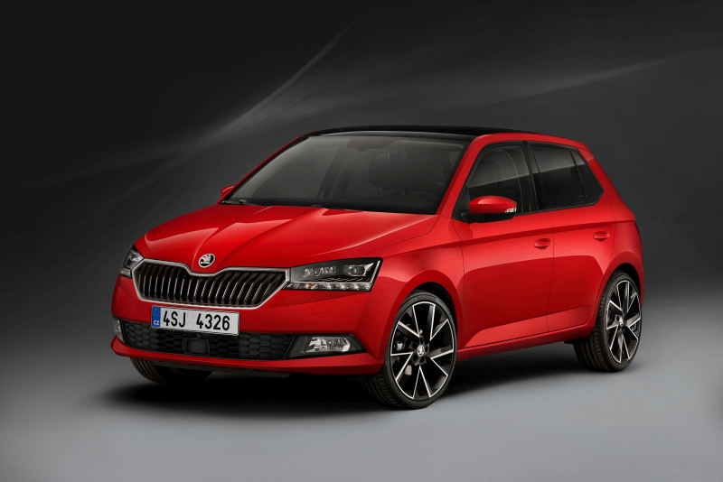 Modernizovaná Škoda Fabia 