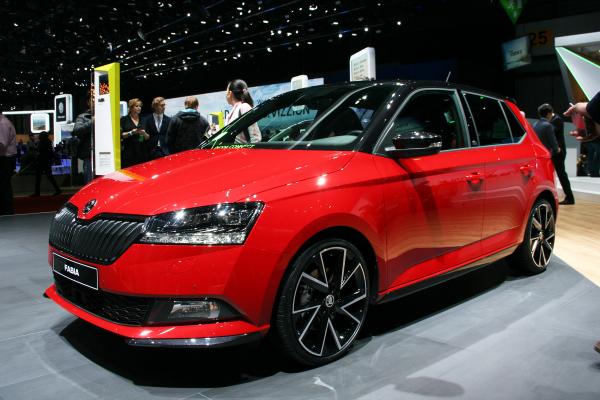 Modernizovaná Škoda Fabia