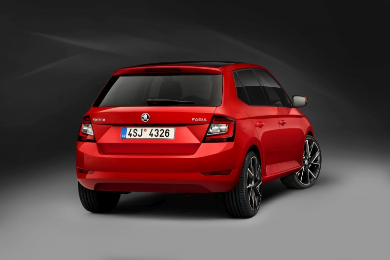Modernizovaná Škoda Fabia 