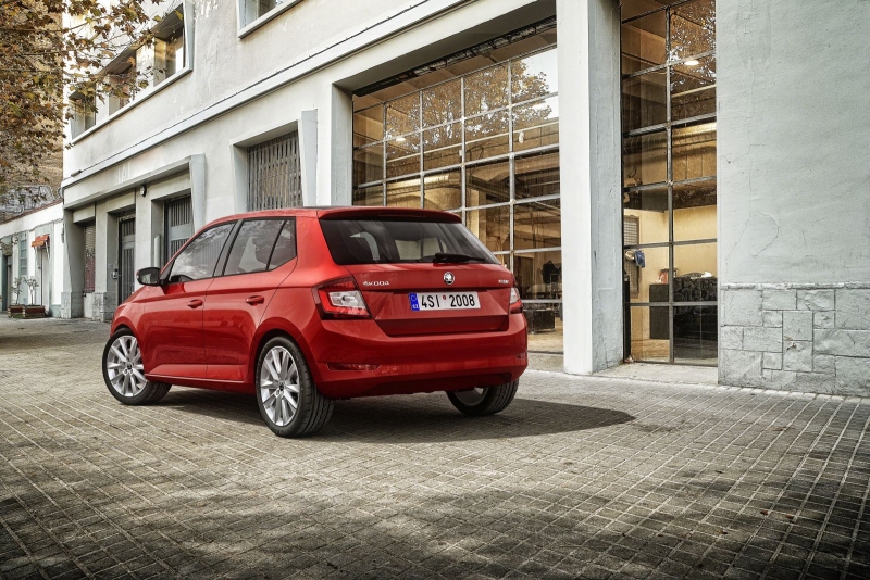 Modernizovaná Škoda Fabia