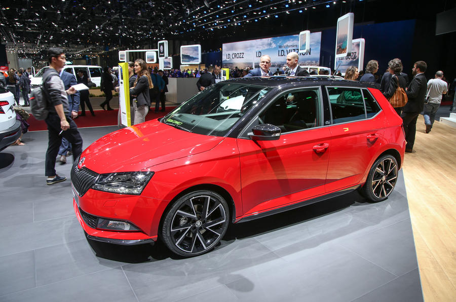 Modernizovaná Škoda Fabia 