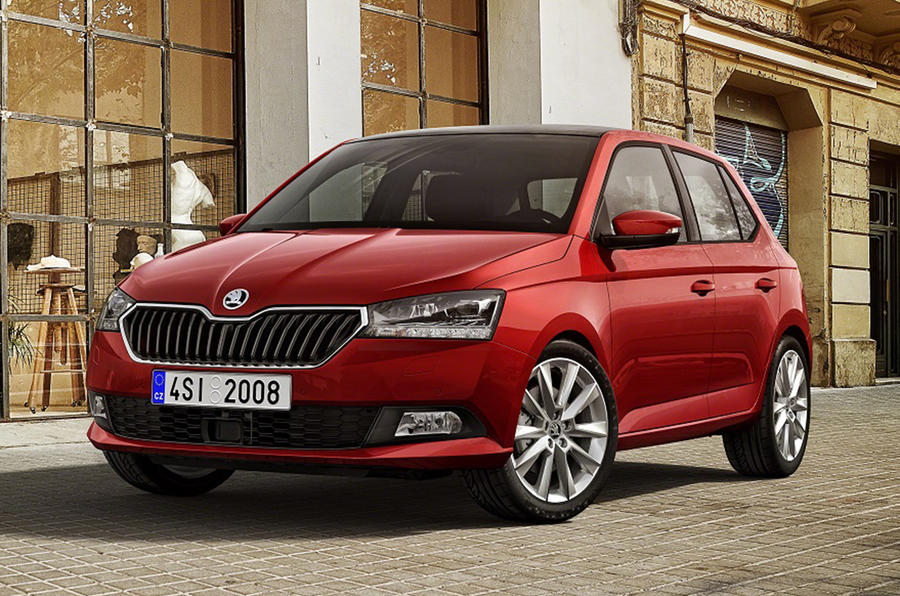 Modernizovaná Škoda Fabia 