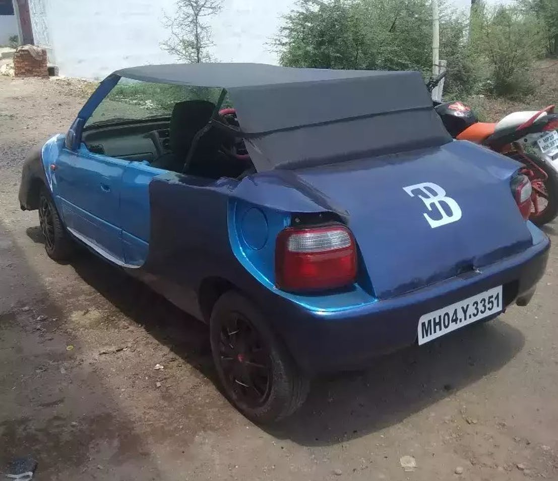 Najtragickejšia kópia Veyronu všetkých čias! Za 5 100€!