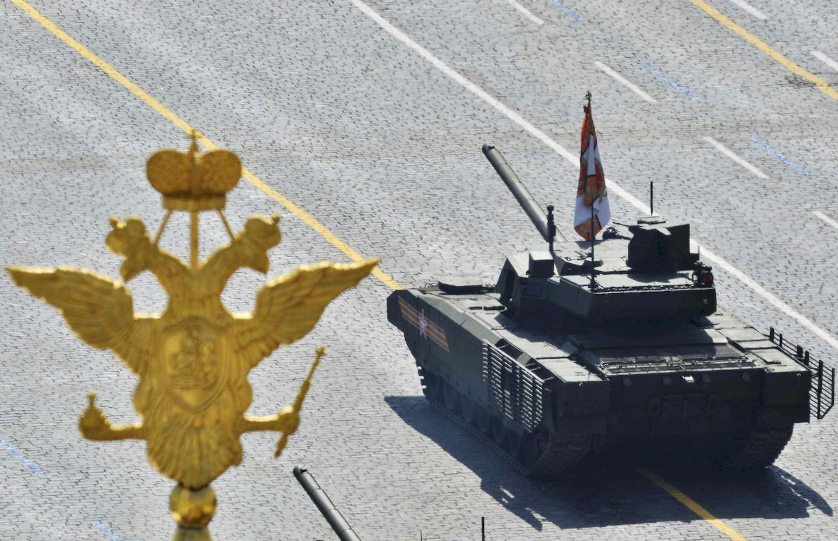 Najnovší ruský tank T-14 s výkonom 2 000 koní!