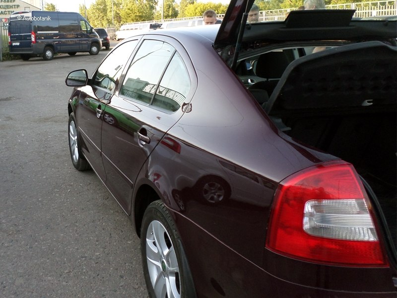 Škoda Octavia druhej generácie po totálke...