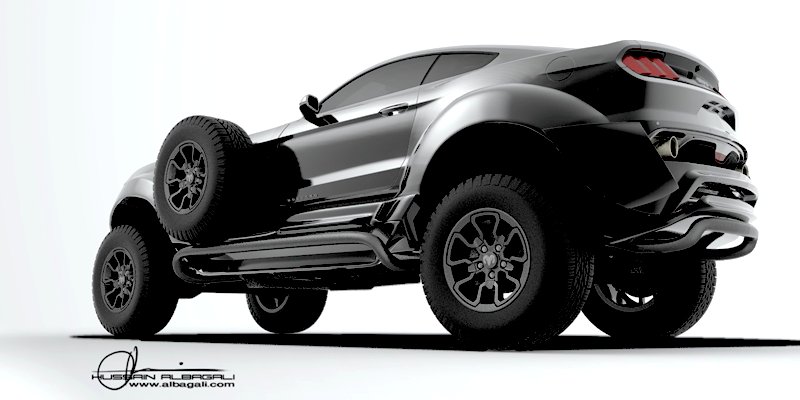 Takto prerobený Mustang si ešte nevidel! Je najväčší na svete a má 4x4!