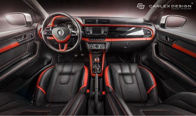 Škoda Fabia s luxusným interiérom od Carlex Design