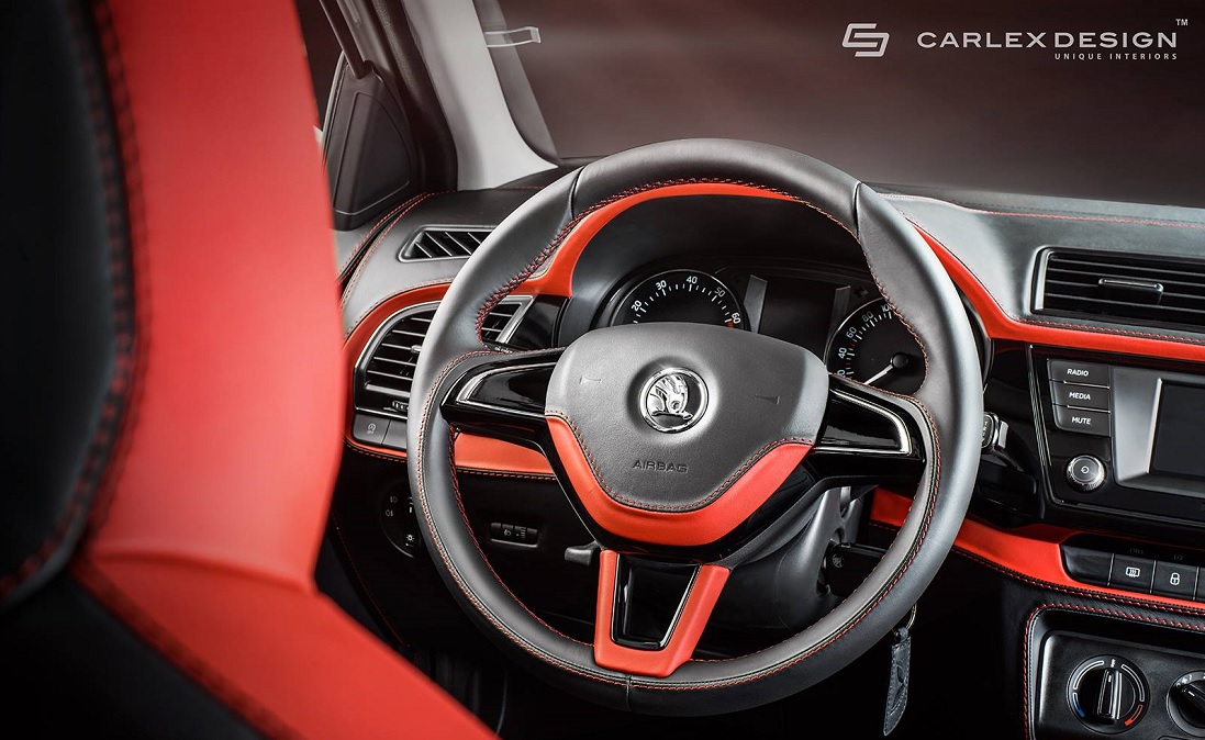 Škoda Fabia s luxusným interiérom od Carlex Design