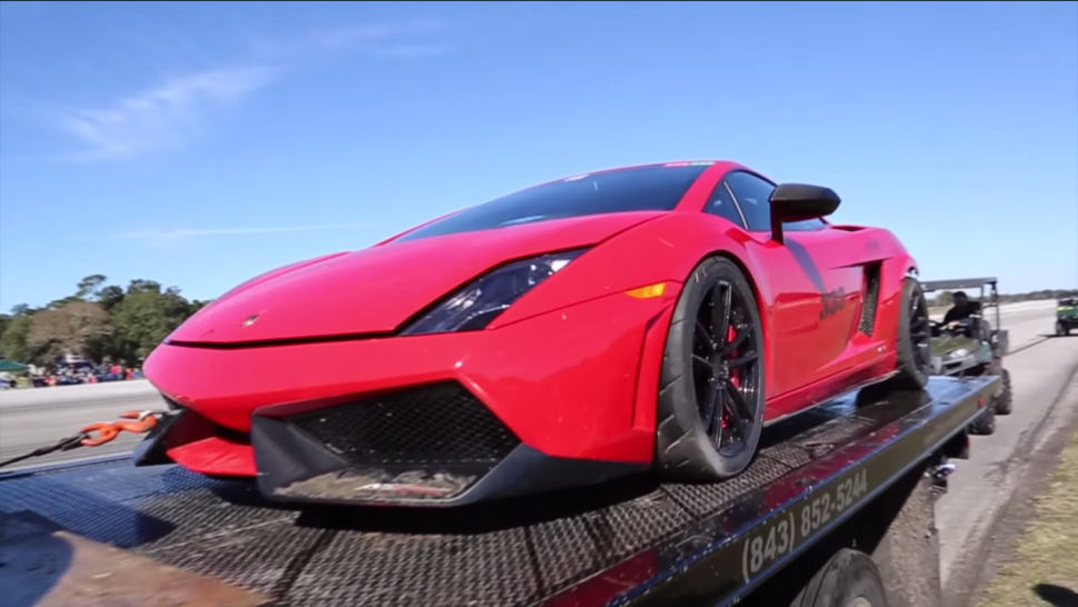 Utopené Lamborghini Galardo