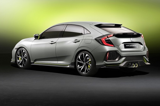Honda Civic hatchback prototype
