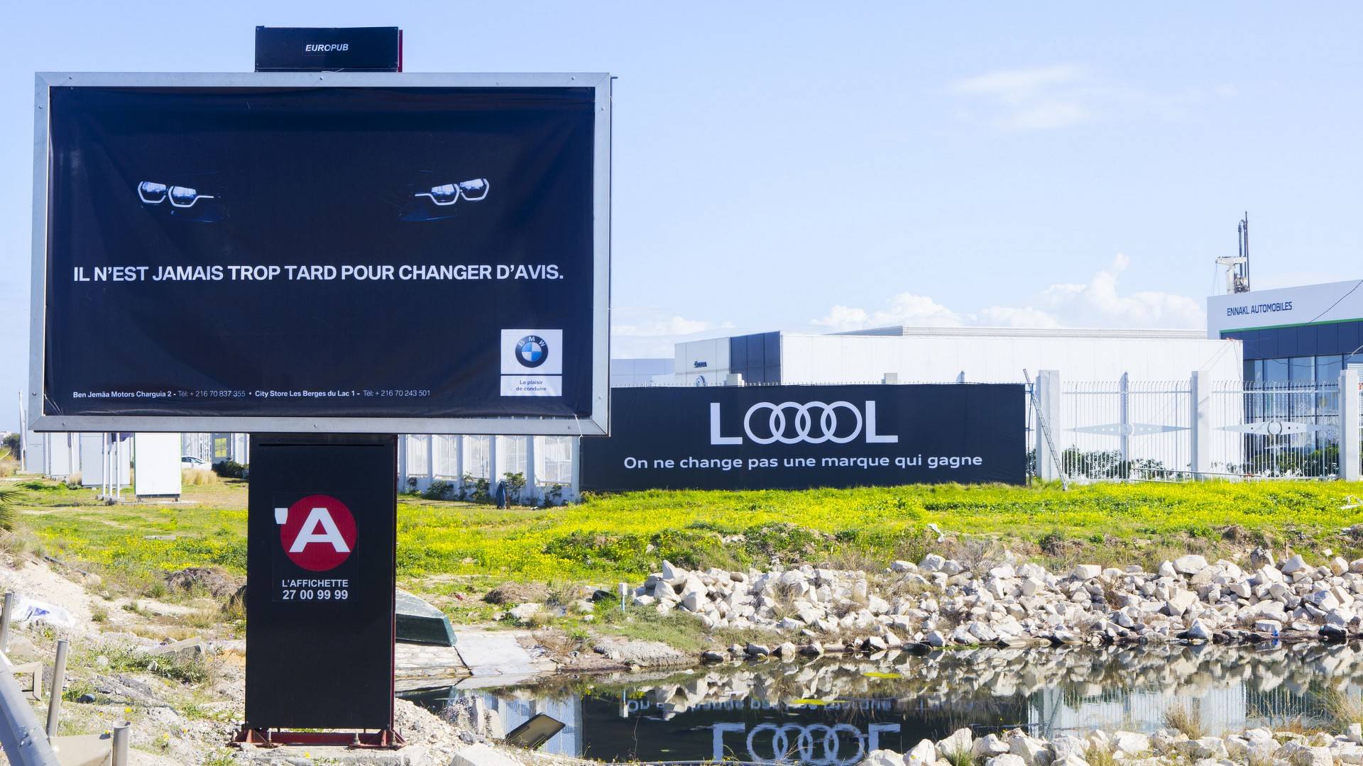 Vojna BMW a Audi, na bilboardoch si nič nedarujú!