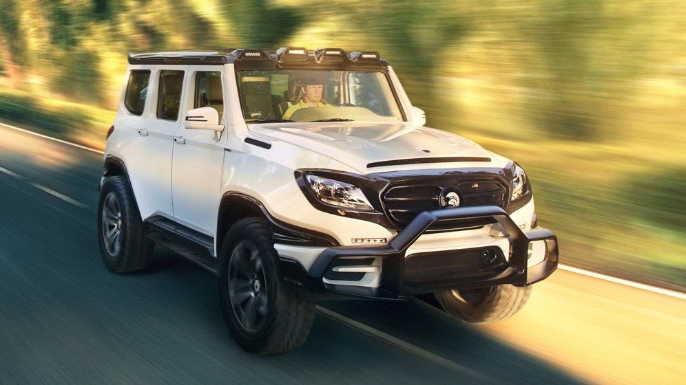 Upravený Mercedes G63 AMG: X-Raid od ARES Design!