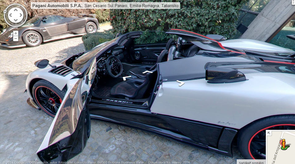 Virtuálna prehliadka: Poďte si vyskúšať Pagani!