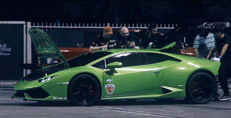 8.37s @ 275 km/h. Lamborghini Huracan TwinTurbo GTT-X
