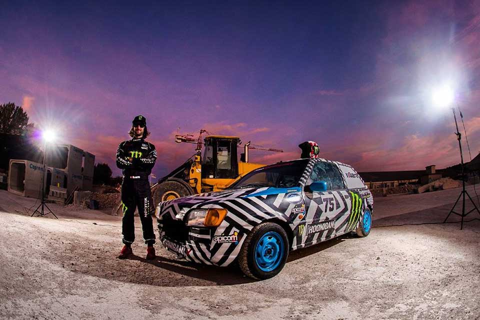 Lowcost Gymkhana paródia na Fieste s výkonom 60 koní!
