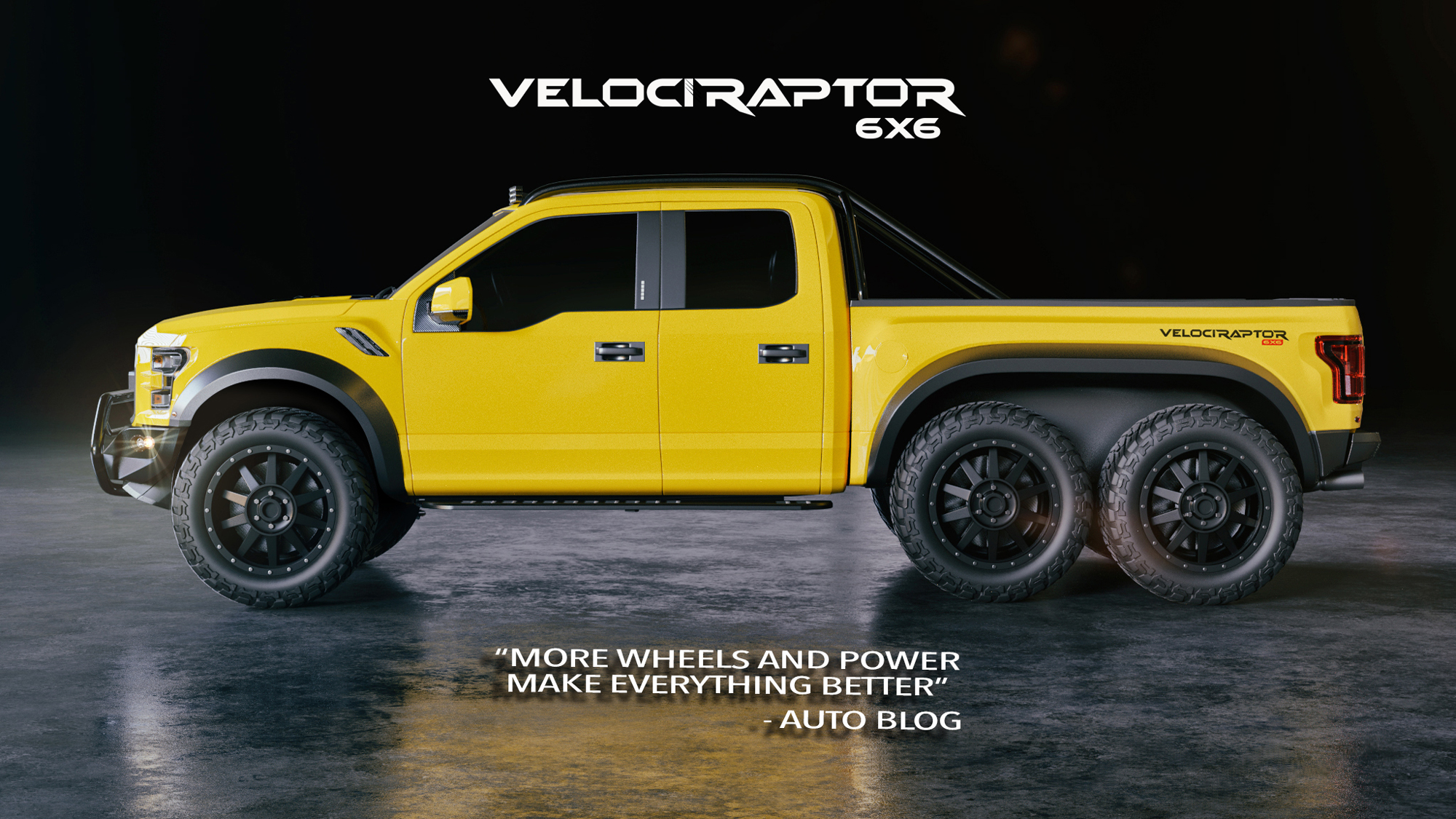 Brutálny 6x6 Hennessey VelociRaptor!