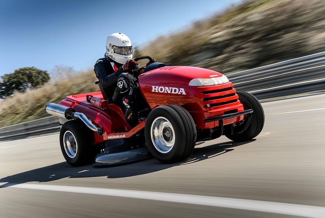 Honda Mean Mover - najrýchlejšia kosačka na svete