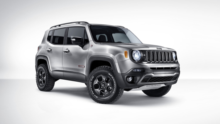 Základom je terénna verzia Trailhawk. Ako sa pri terénnom automobile vynímajú pneumatiky BF Goodrich s hrubým vzorom, posúďte sami