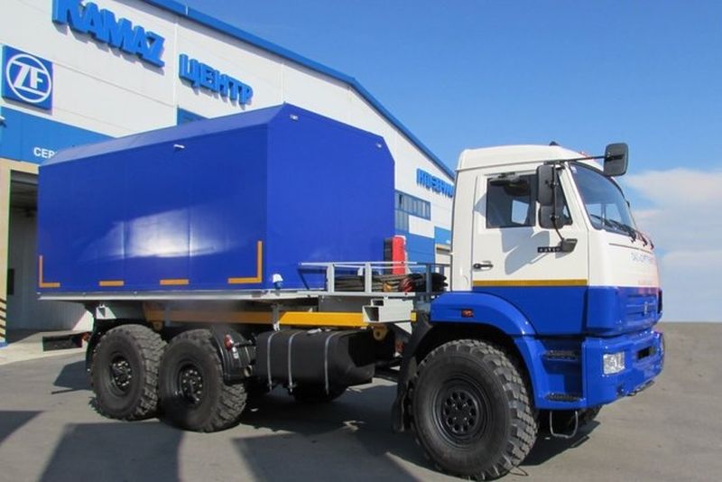 Kamaz-43118 - lietajúce monstrum so špeciálnym podporným druhom pohonu a odolnosťou voči extrémne nízkym teplotám. Odolá aj -60 °C!