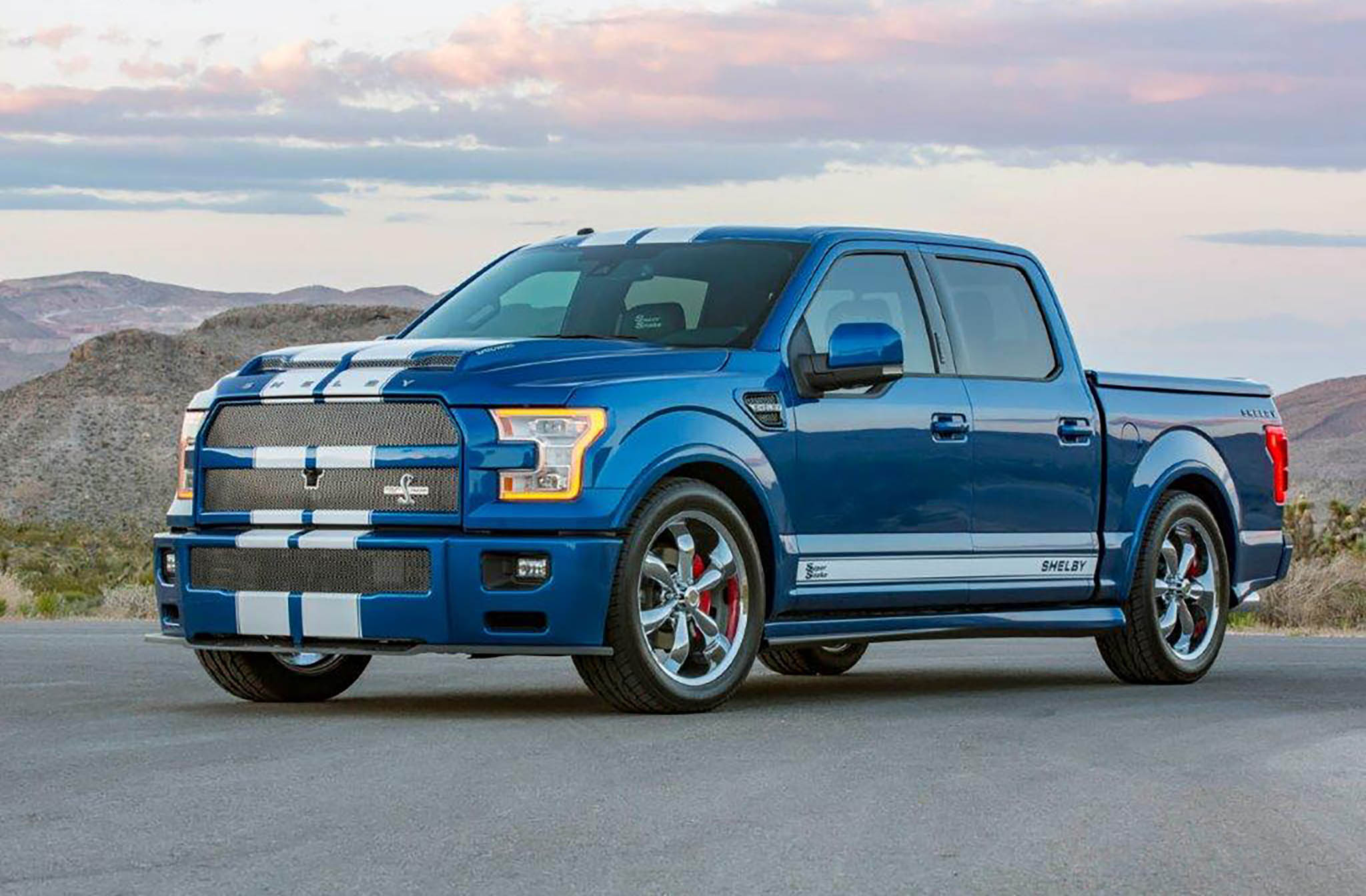 Pick-up Shelby F-150 Super Snake s parametrami superšportu