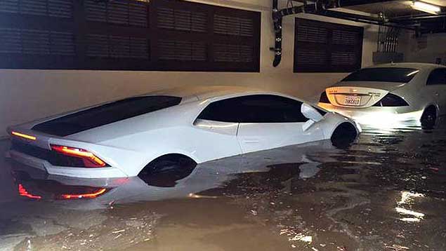 Povodne vs. Lamborghini Huracan