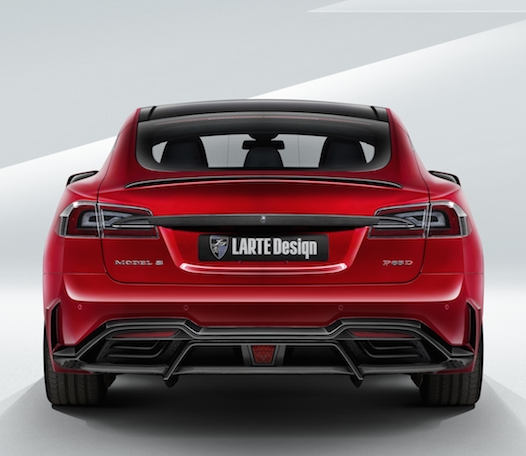 Upravená Tesla Model S P85D od Larte Design