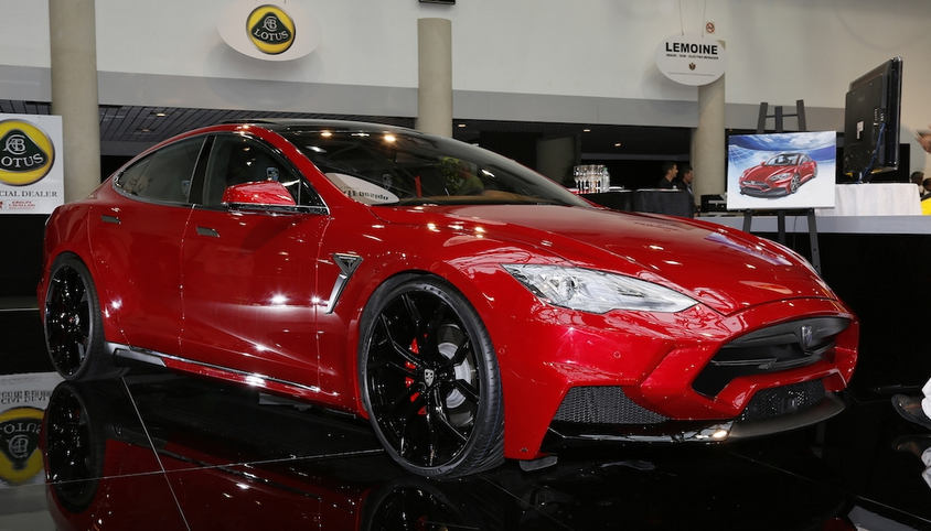 Upravená Tesla Model S P85D od Larte Design