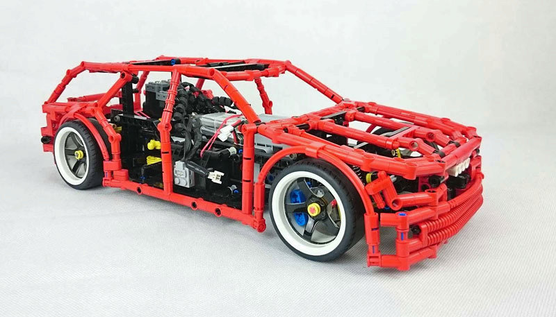 Driftujúce Audi 4x4 z lega!