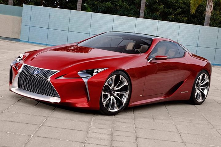 Lexus LF-LC ᴷᴬ: Luxusná bomba na kolesách!