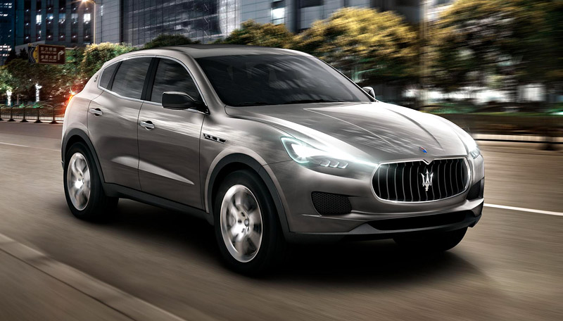 Maserati Levante bude debutovať v roku 2016 na Auto Show v Detroite.