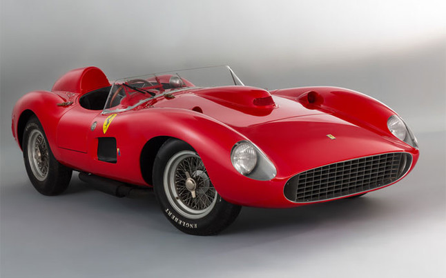 Vzácne 1957 Ferrari Spider Scaglietti