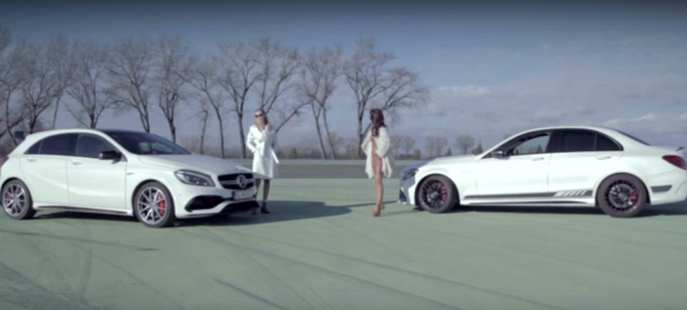 Ženy za volantom vs. Mercedesy AMG!