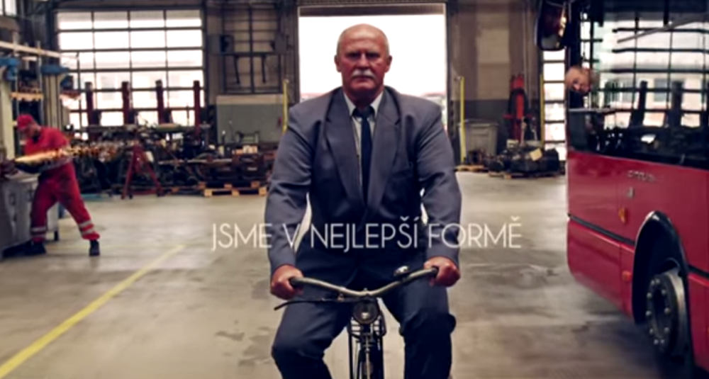 Česká štýlová reklama na MHD!