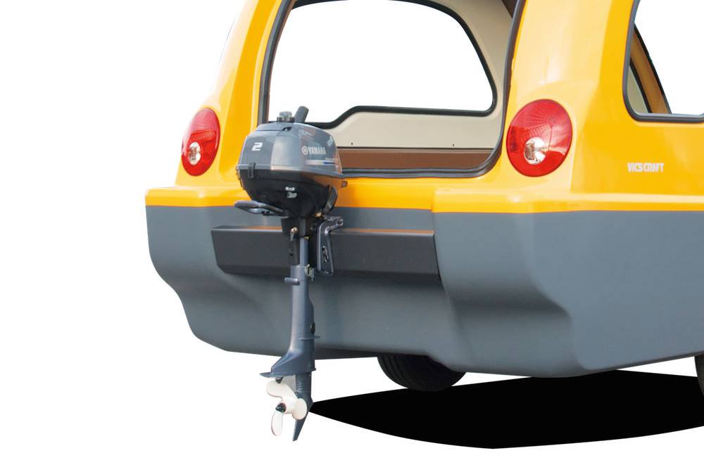 MiniBig - Praktický karavan + čln 2 v 1