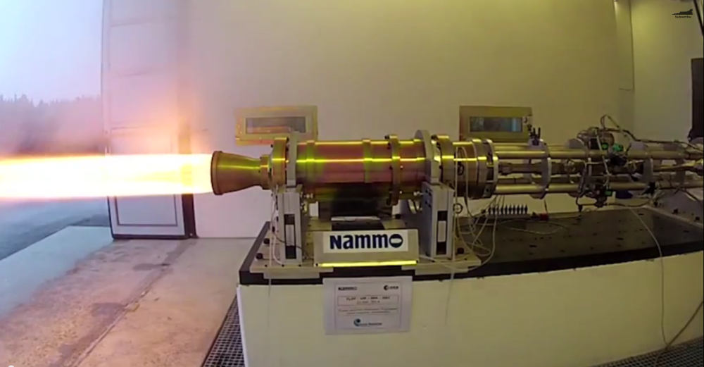 Hybridný raketový motor Nammo 