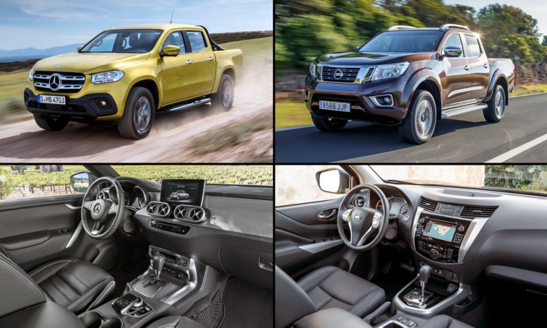 Mercedes X-Class vs. Nissan Navara