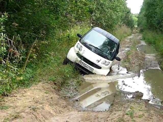 Offroadové šialenstvo so Smartom? Sleduj video!