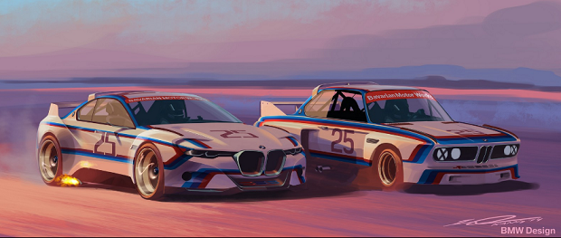 Nový koncept Hommage R vs. originálny retro model 3.0 CSL