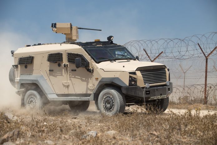 Pancierový Plasan SandCat 4×4 