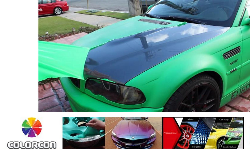 Plastidip ponúka možnosť výberu matného alebo lesklého efektu