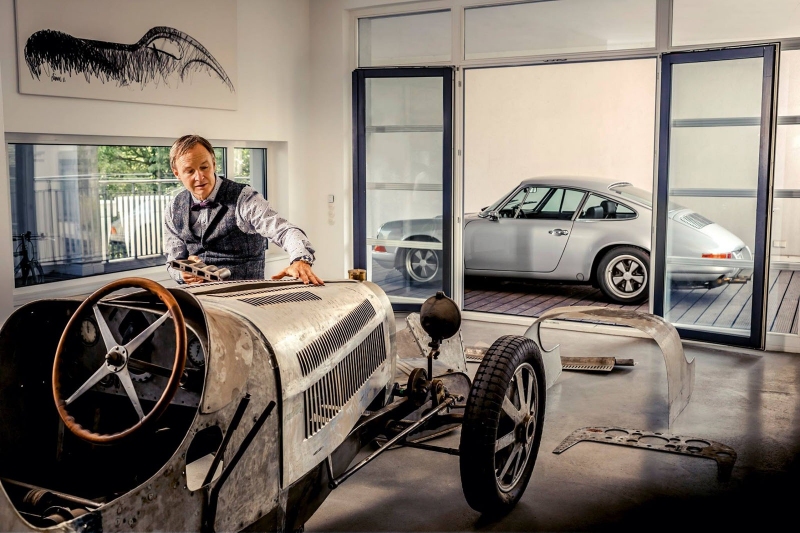 Čím jazdí šéfdizajnér Bugatti?