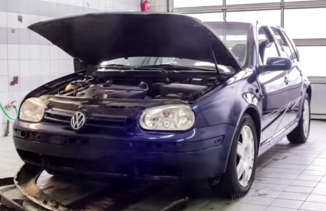 VW Golf pred úpravou