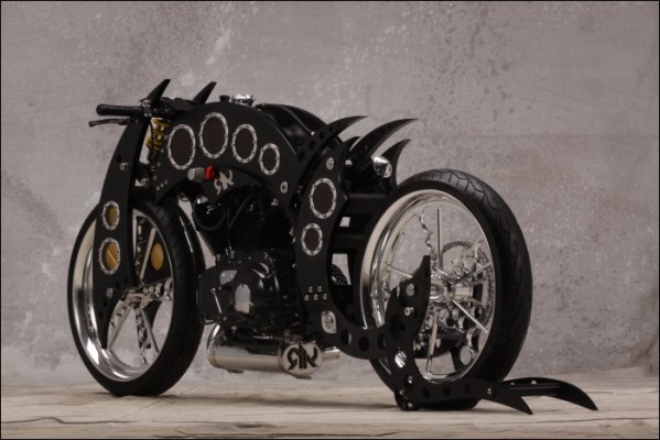 Pre milovníkov diel vyčnievajúcich z radu: Ložiskový motocykel!