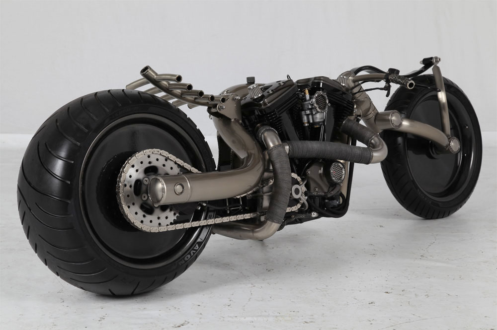 Pre milovníkov diel vyčnievajúcich z radu: Ložiskový motocykel!