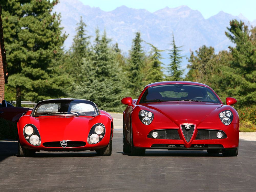 Alfa Romeo Tipo 33 vs. 8C