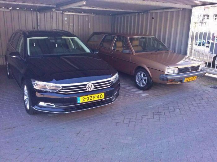 VW Passat B2 vs. VW Passat B8